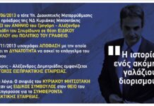 Γρηγόρης Δημητριάδης: Η ιστορία ενός ακόμη γαλάζιου ρουσφετιού