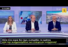 Παπαδημητρίου: Ούτε ένα ευρώ δεν έχει εισπράξει το κράτος από την αισχροκέρδεια των εταιρειών ρεύματος!