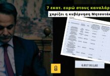 7 εκατ. ευρώ χαρίζει στους καναλάρχες ο Μητσοτάκης